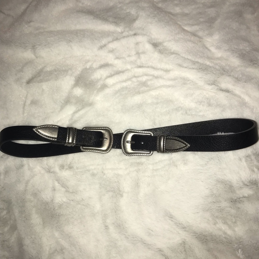 Double buckle belt